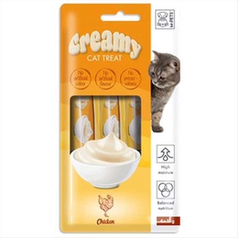 חטיפי בלגיים  M-pets Creamy Chicken