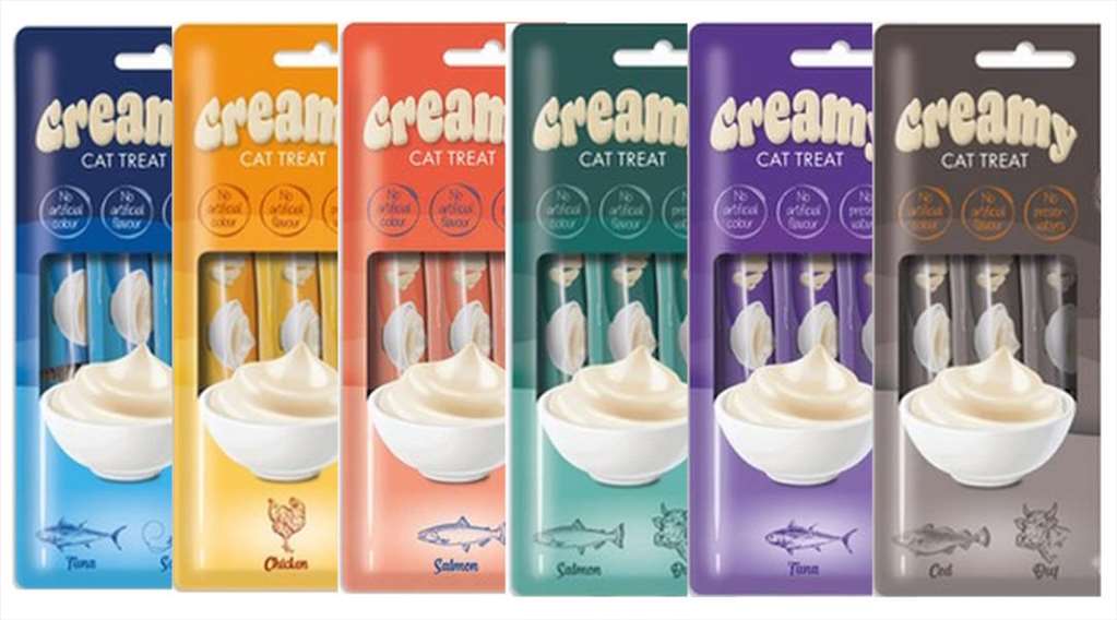 M-pets Creamy для кошек 6 видов