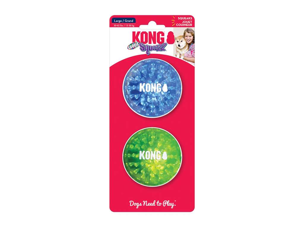 Kong Squeezz Geodz 2-pk
