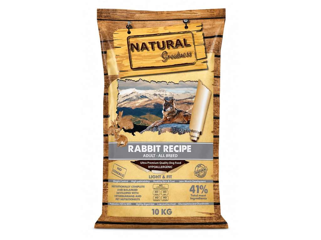 Natural Greatness Rabbit Recipe Adult All Breed