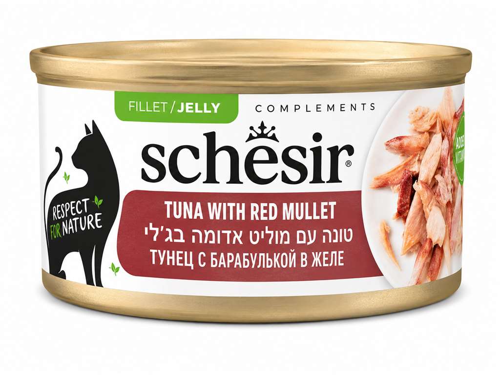 טונה עם מולית אדומה בג׳לי